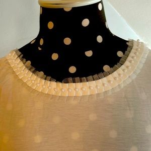 Ted Baker NWT Detailed Neck Fitted Tee Size 6 (XL)